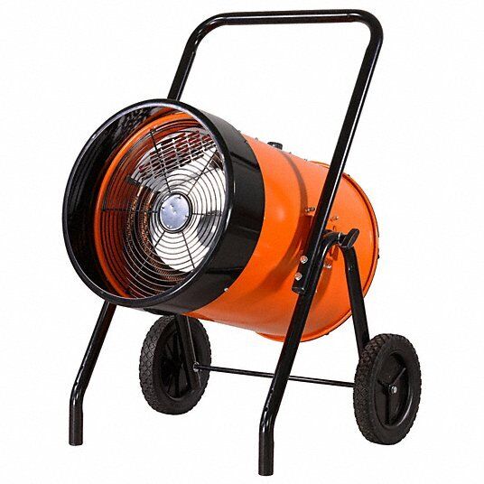 DAYTON Portable Heater: 15kW Watt Output, 784JH9A - Northside Material Brokers