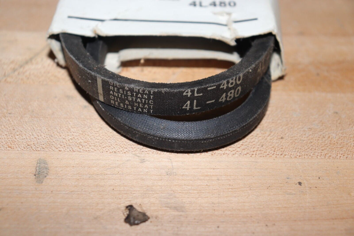DAYTON V-Belt: 4L480, 48 in Outside Lg, 1/2 in Top Wd, 5/16 in Thick - Northside Material Brokers