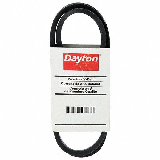 DAYTON V-Belt: 4L670, 67 in Outside Lg, 1/2 in Top Wd, 5/16 in Thick, 4L670 - Northside Material Brokers