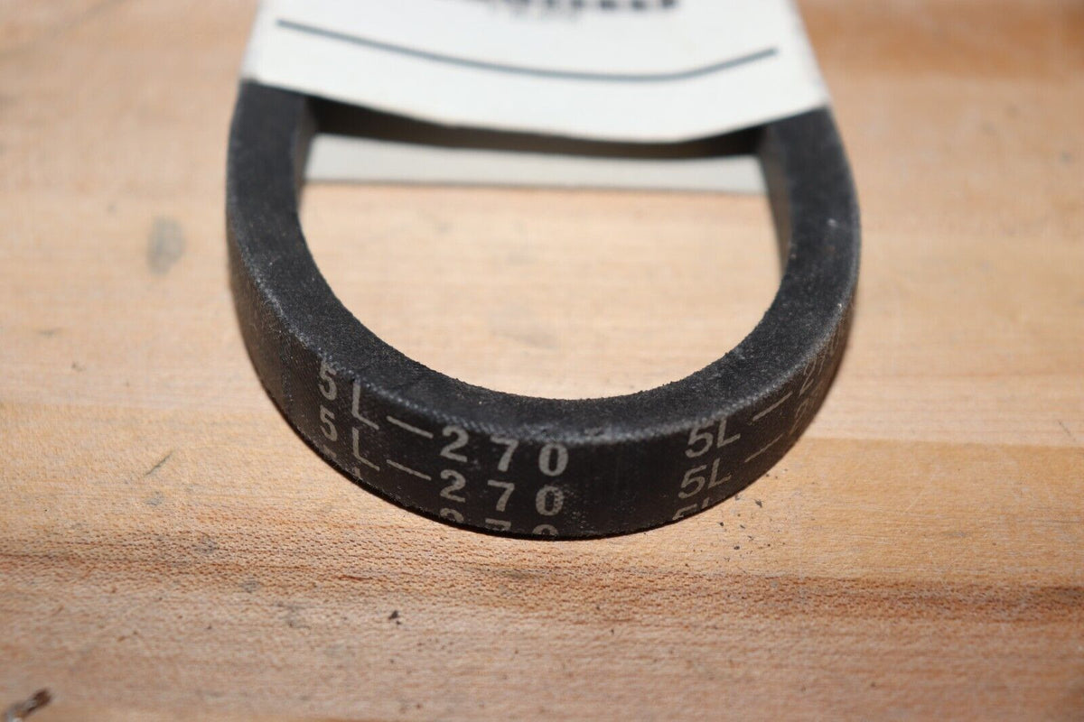 DAYTON V-Belt: 5L270, 27 in Outside Lg, 21/32 in Top Wd, 3/8 in Thick - Northside Material Brokers