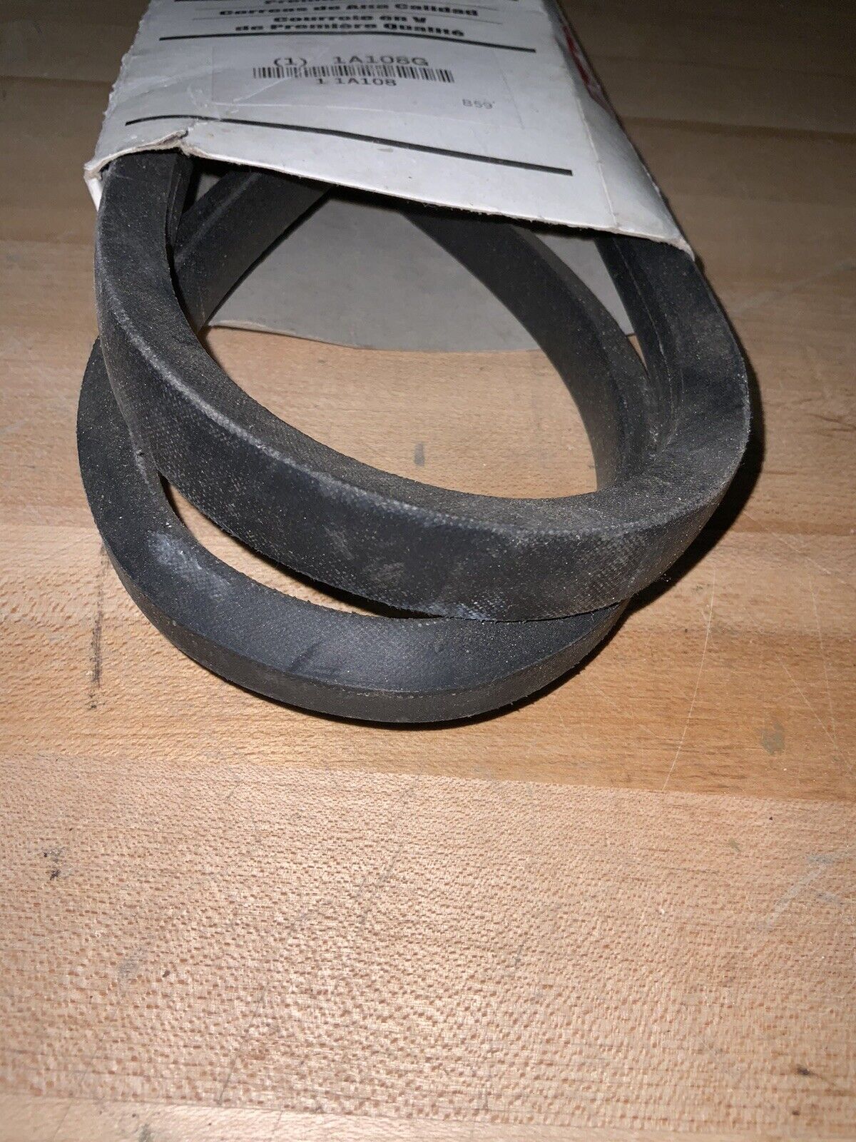 DAYTON V-Belt: 62 in Outside Lg, 21/32 in Top Wd, 13/32 in Thick, 1A108 - Northside Material Brokers