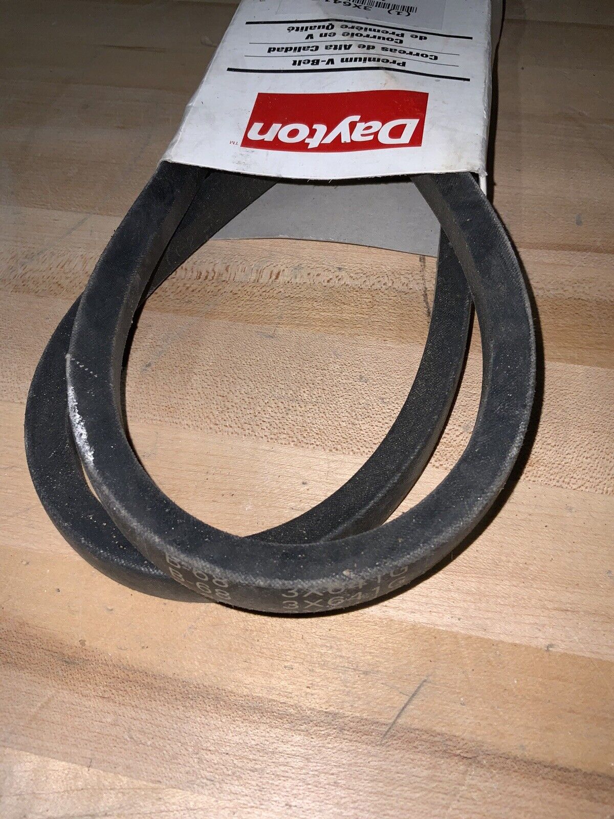DAYTON V-Belt: 71 in Outside Lg, 21/32 in Top Wd, 13/32 in Thick, 3X641 - Northside Material Brokers