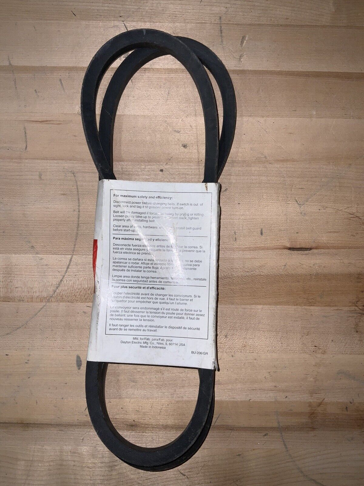 DAYTON V-Belt: 71 in Outside Lg, 21/32 in Top Wd, 13/32 in Thick, 3X641 - Northside Material Brokers