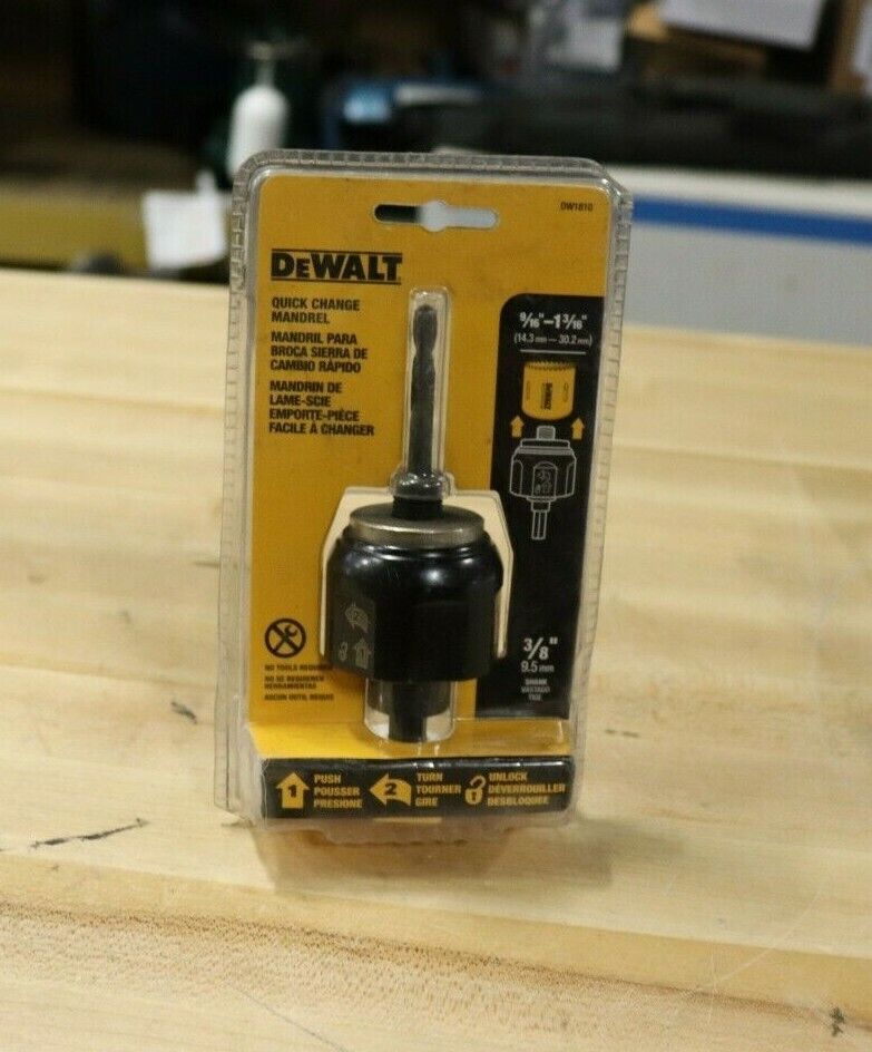 Dewalt Quick Change Mandrel, Model DW1810 - Northside Material Brokers
