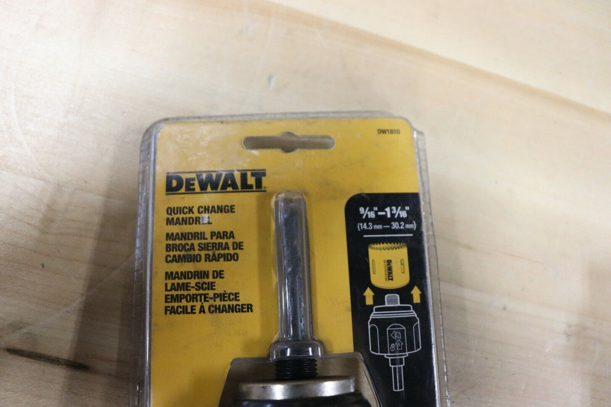 Dewalt Quick Change Mandrel, Model DW1810 - Northside Material Brokers