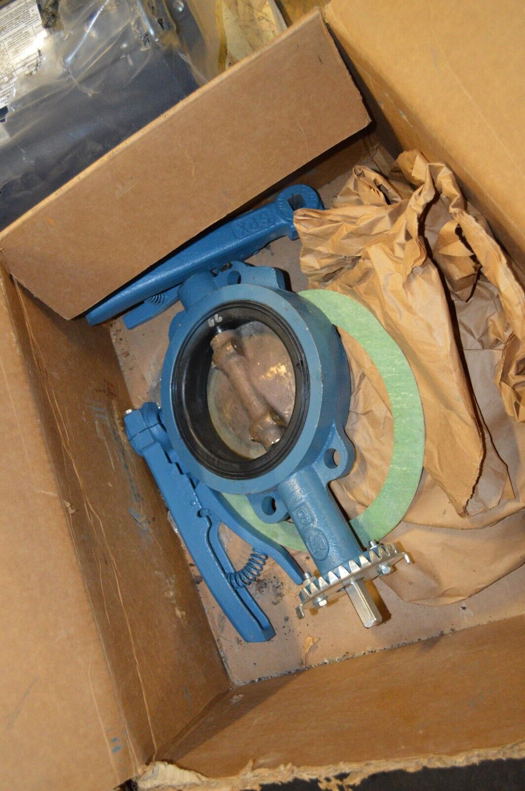DeZURIK Cast Iron Lug Style Butterfly Valve With Adjusting Handle, size 6-w1 - Northside Material Brokers