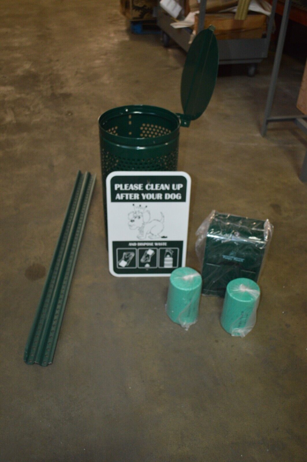 DOG WASTE STATION - Northside Material Brokers