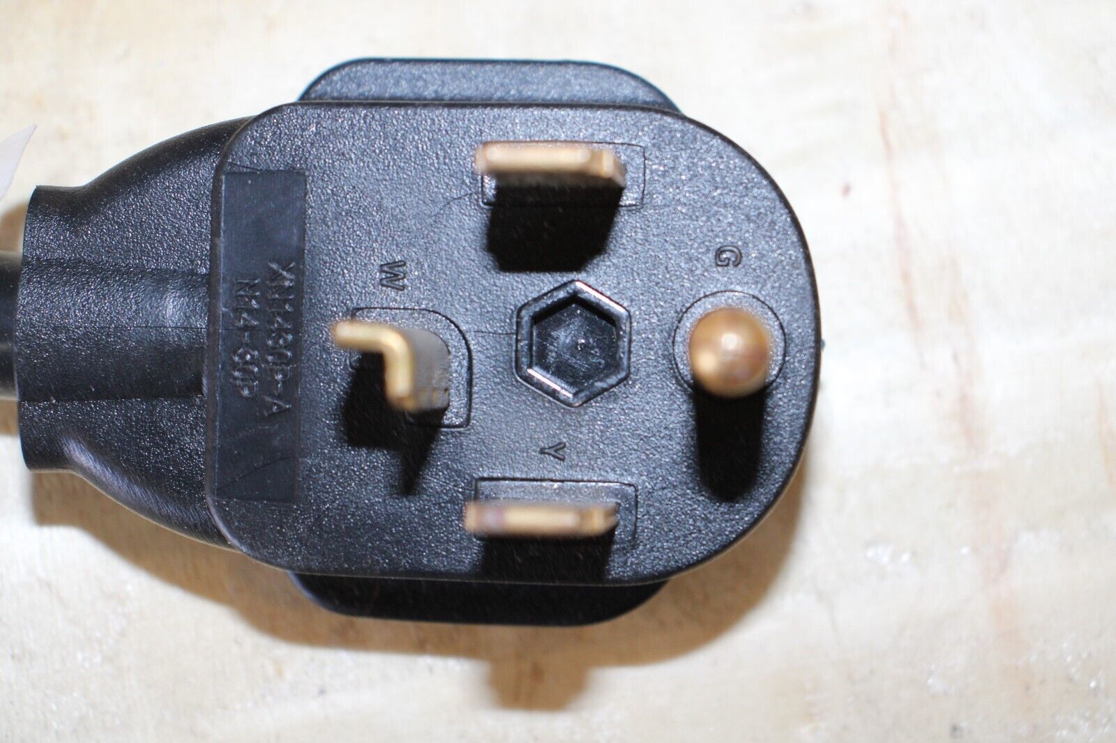 DRYER ADAPTER CORD 1.5 FEET, 10/4 AWG, N10-30R FEMALE 3 PR TO N14-30P MALE 4 PR - Northside Material Brokers