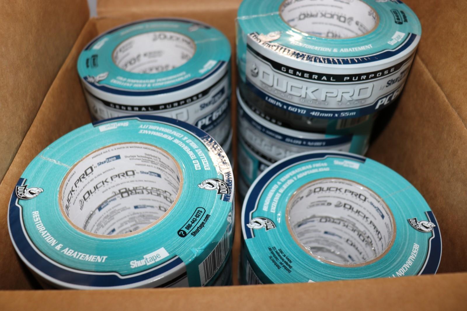 Duck Pro by Shurtape PC608 Duct Tape, Electric Blue, 1.88 Inches x 60 Yards - Northside Material Brokers