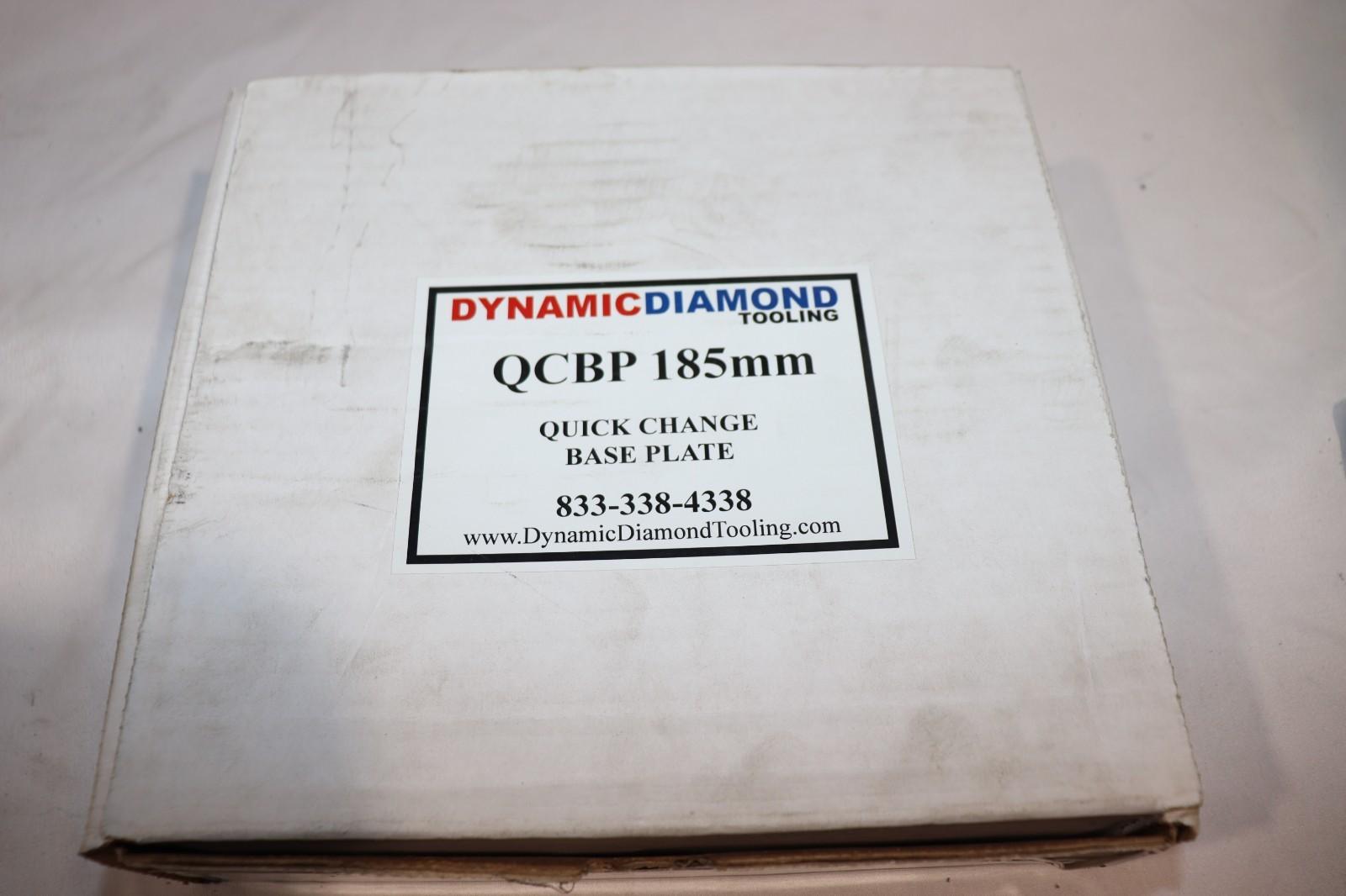 Dynamic Diamond Tooling QCBP185 Quick Change Base Plate, 185mm, 3 Trap - Northside Material Brokers