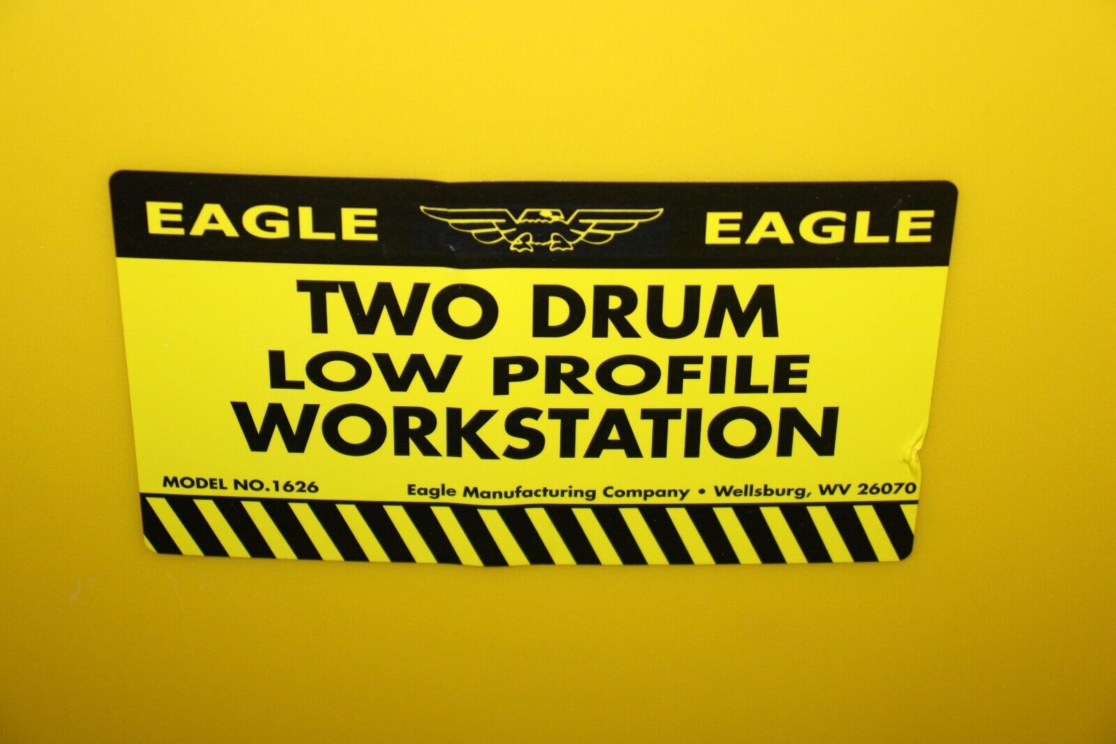 EAGLE 110 GAL SPILL CONTAINMENT WORKSTATION 1626 - Northside Material Brokers