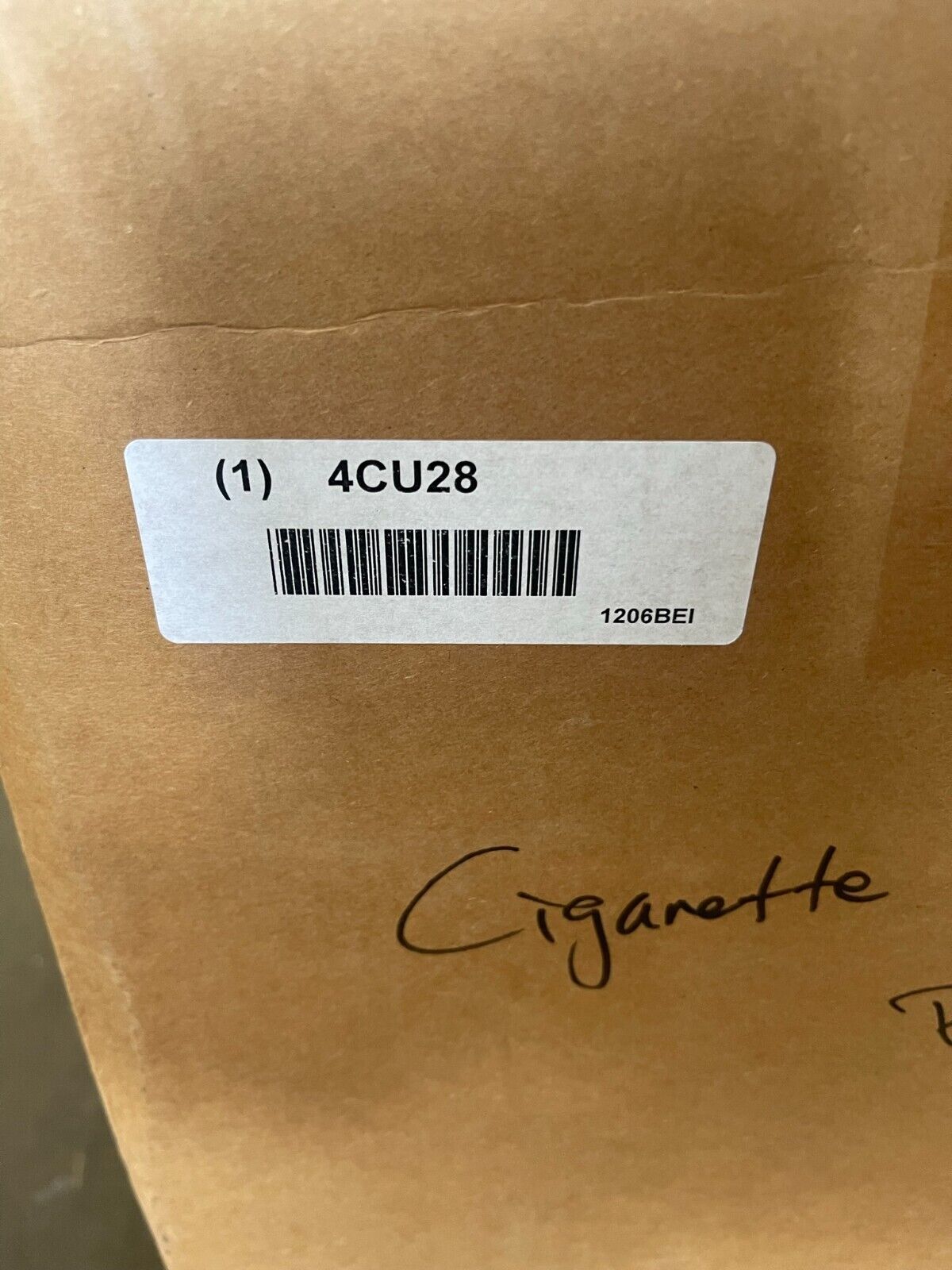 EAGLE 1206BEIGE Cigarette Receptacle: 1 1/4 gal Capacity, 37 3/4 Ht, 15 1/4 Wd - Northside Material Brokers