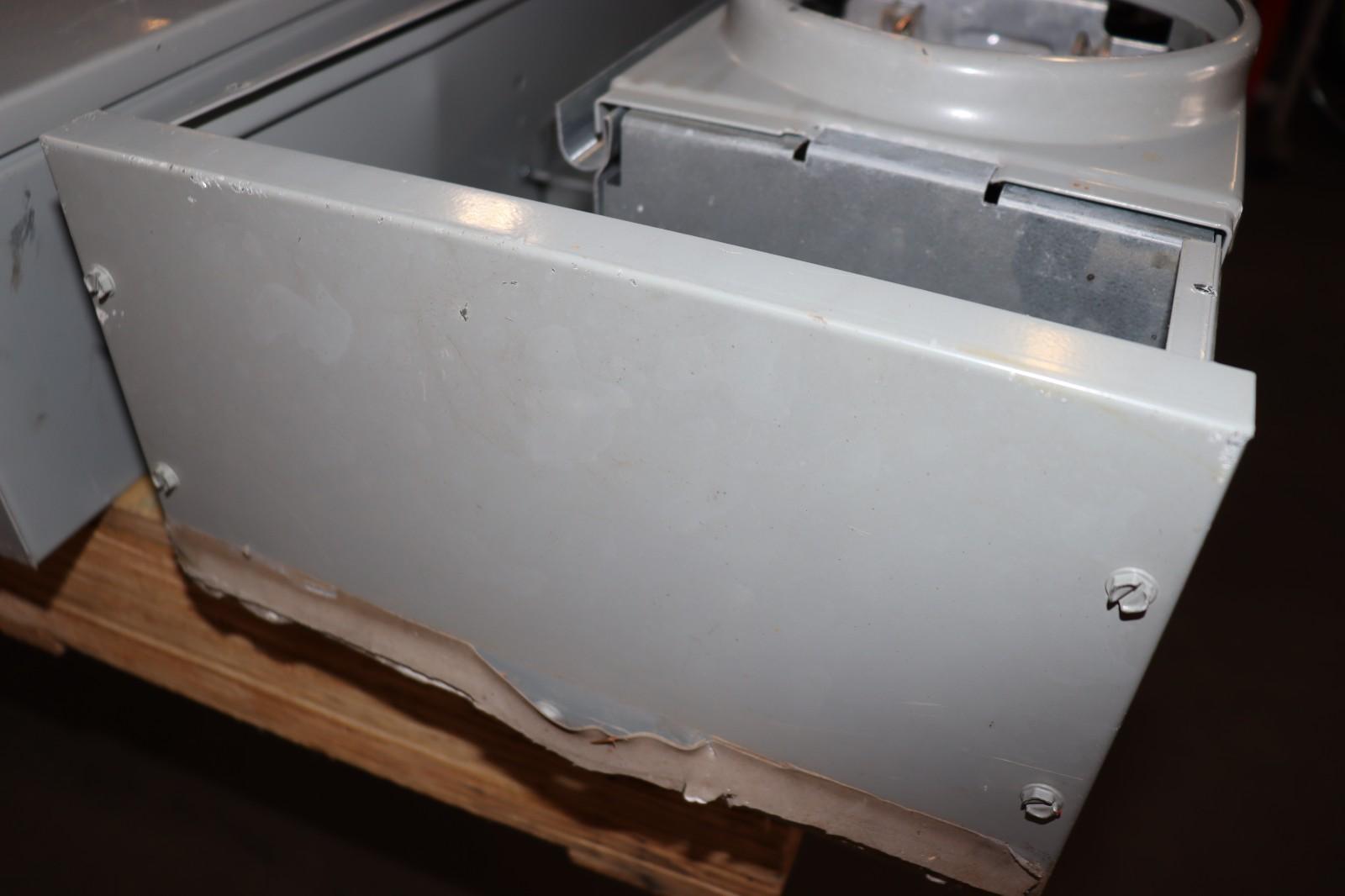 Eaton 1MM412RRL 800 Amp 4-Gang 125A 1-Phase Four Meter Socket Modular Stack Used - Northside Material Brokers