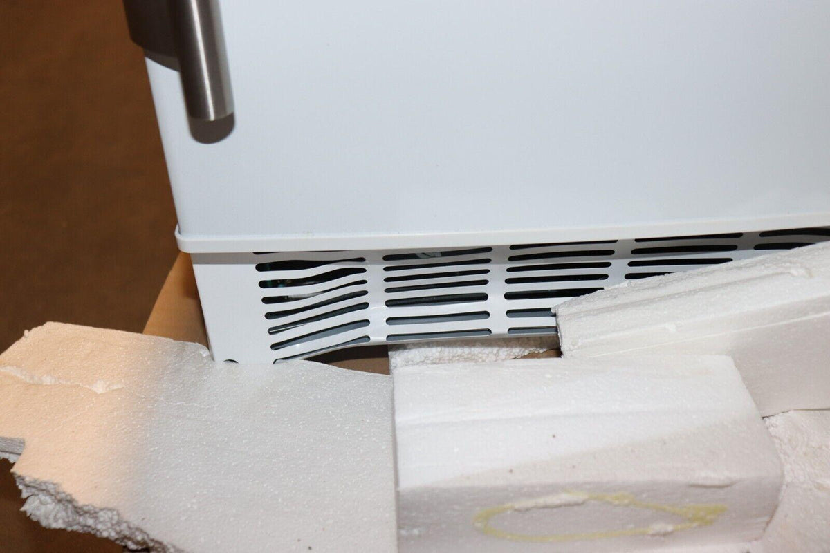 Edgestart IB250WH Under Counter Ice Maker, White, New, Scratch and Dent - Northside Material Brokers