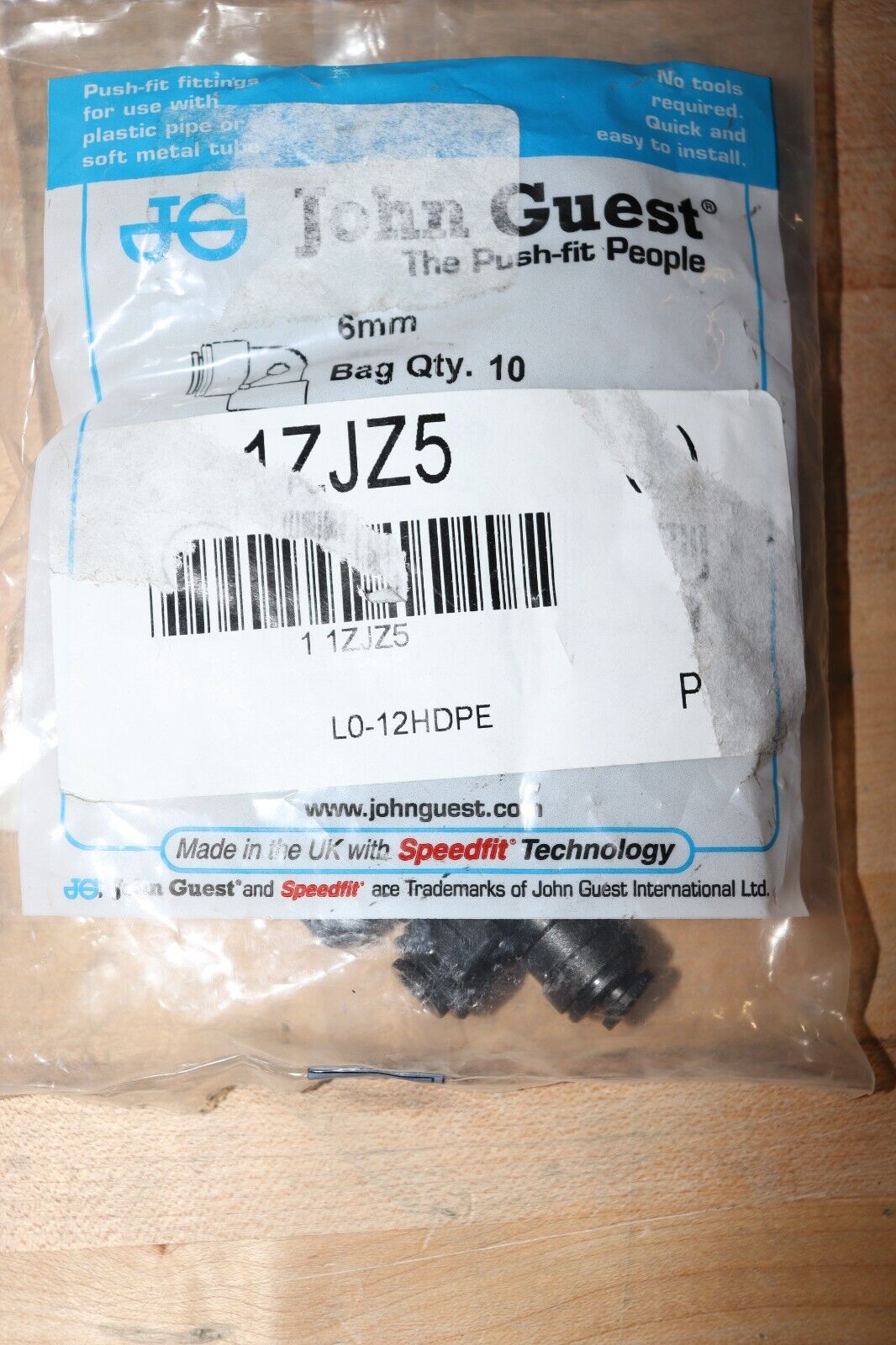 Eldon James L0-12Hdpe Elbow,90 Deg,3/4 In,Hdpe,Pk10 - Northside Material Brokers