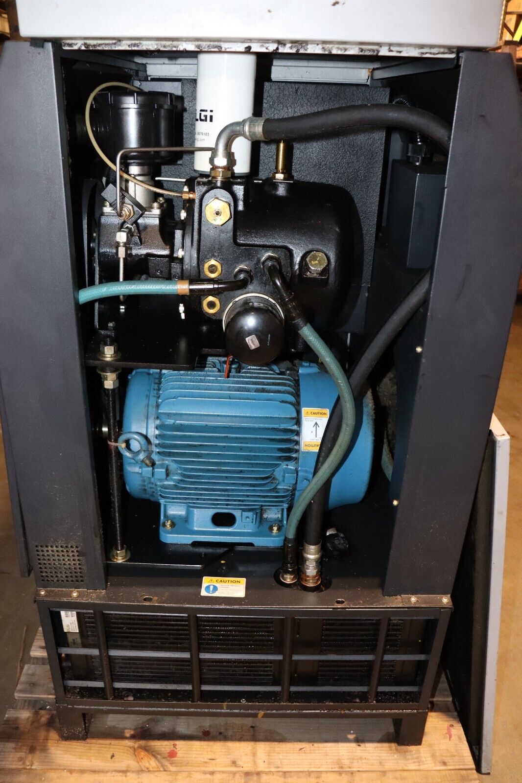 ELGi EN II Series 15-HP Tankless Rotary Screw Air Compressor, 230/480V 3 PH - Northside Material Brokers