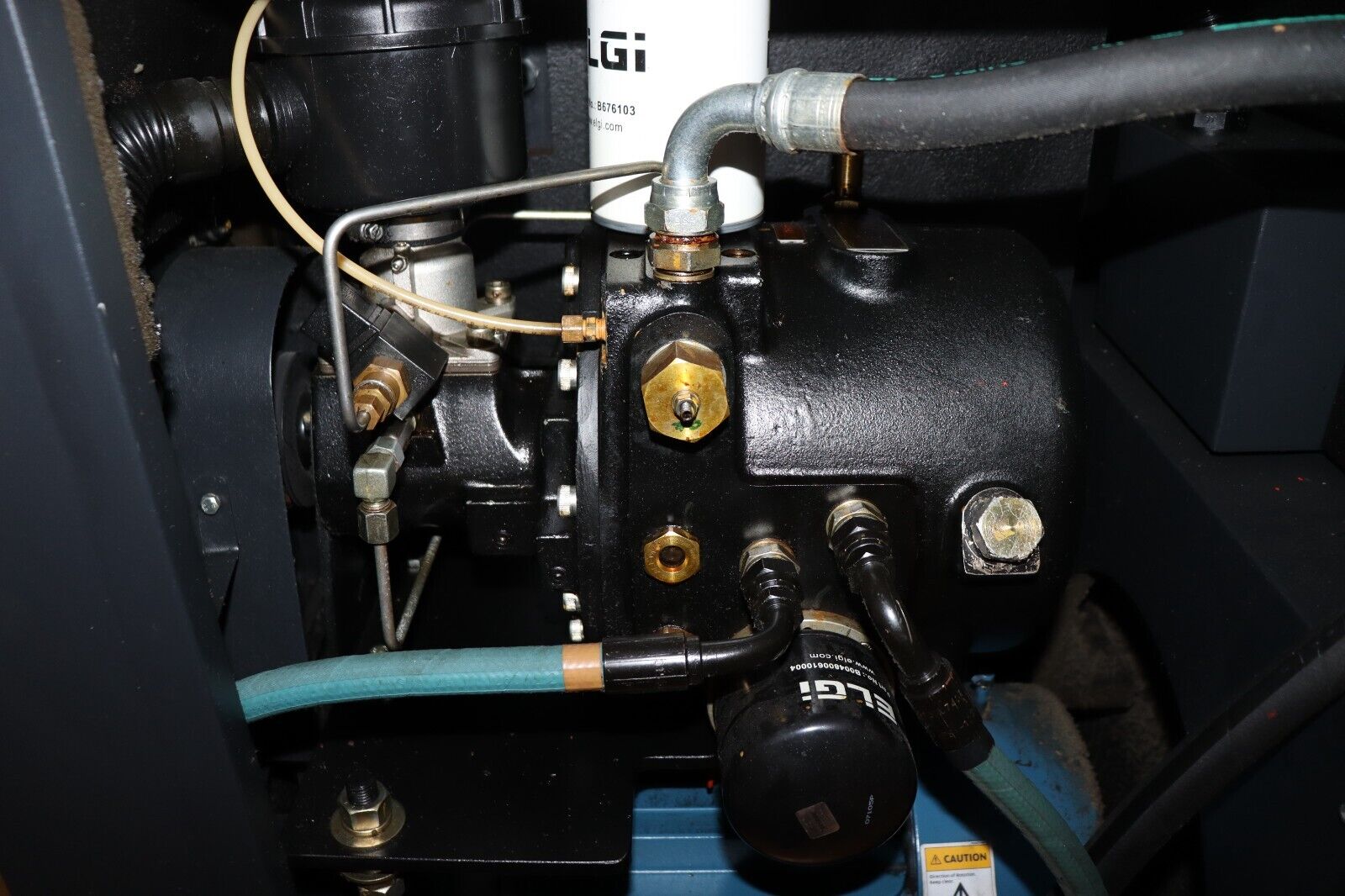 ELGi EN II Series 15-HP Tankless Rotary Screw Air Compressor, 230/480V 3 PH - Northside Material Brokers