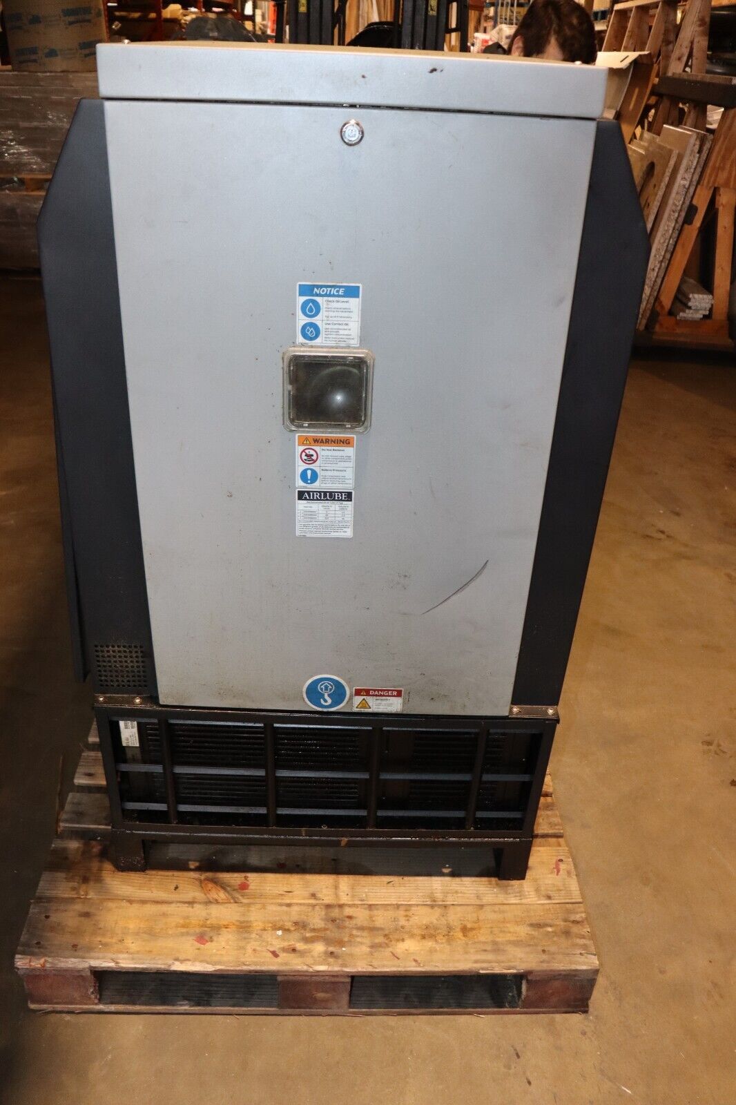ELGi EN II Series 15-HP Tankless Rotary Screw Air Compressor, 230/480V 3 PH - Northside Material Brokers
