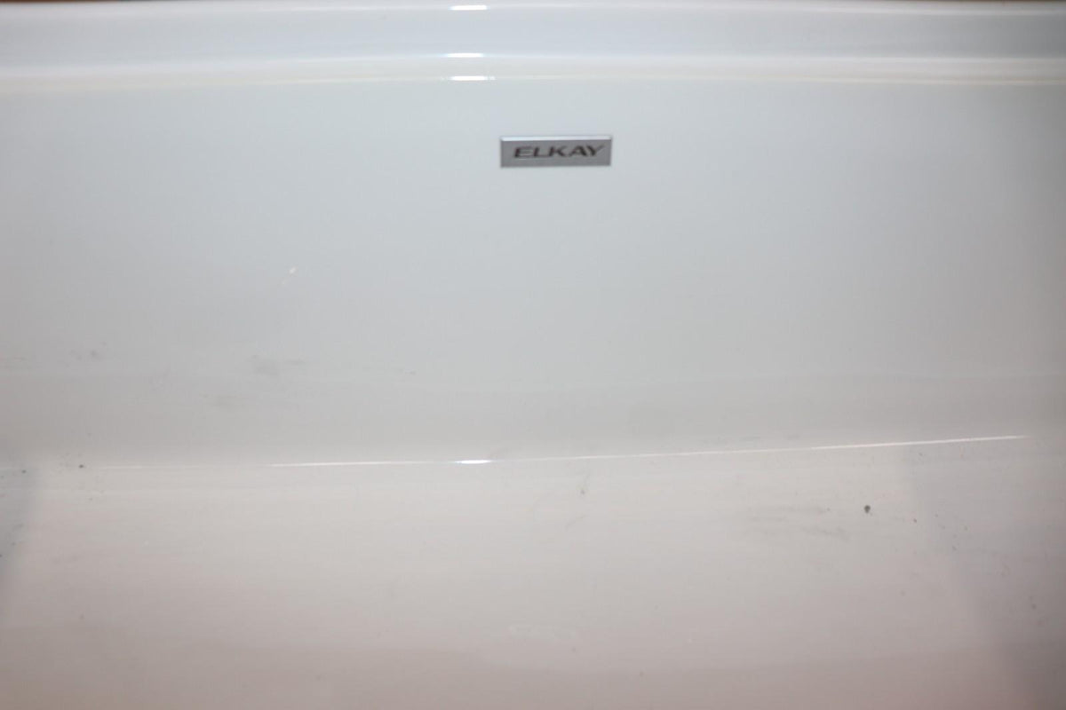 Elkay SWUF13620CDWH Fireclay 36" Single Bowl Farmhouse Workstation Sink Kit - Northside Material Brokers