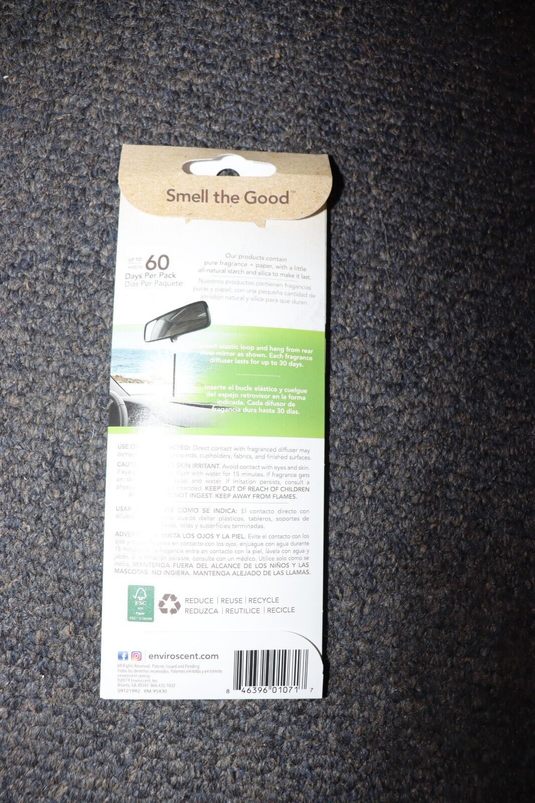 Enviroscent 2 Auto Stix™ + 2 Hanging Loops - Northside Material Brokers