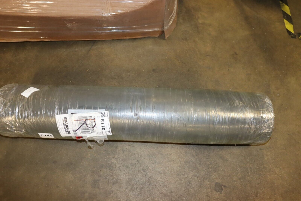 EPDM Neoprene SBR Roll: Flame-Resistant, 42 in x 25 ft, 3/16 in Thick, 6YGR5 - Northside Material Brokers