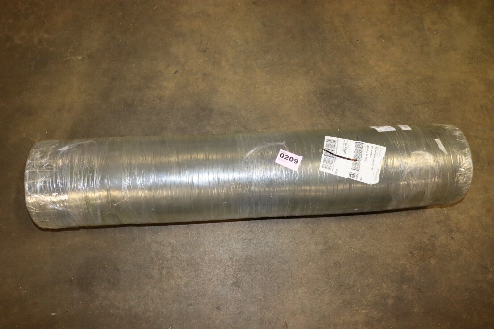 EPDM Neoprene SBR Roll: Flame-Resistant, 42 in x 25 ft, 3/16 in Thick, 6YGR5 - Northside Material Brokers