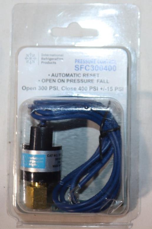 Fan Cycling Pressure Switch, Automatic Reset, New International Ref. SFC300400 - Northside Material Brokers