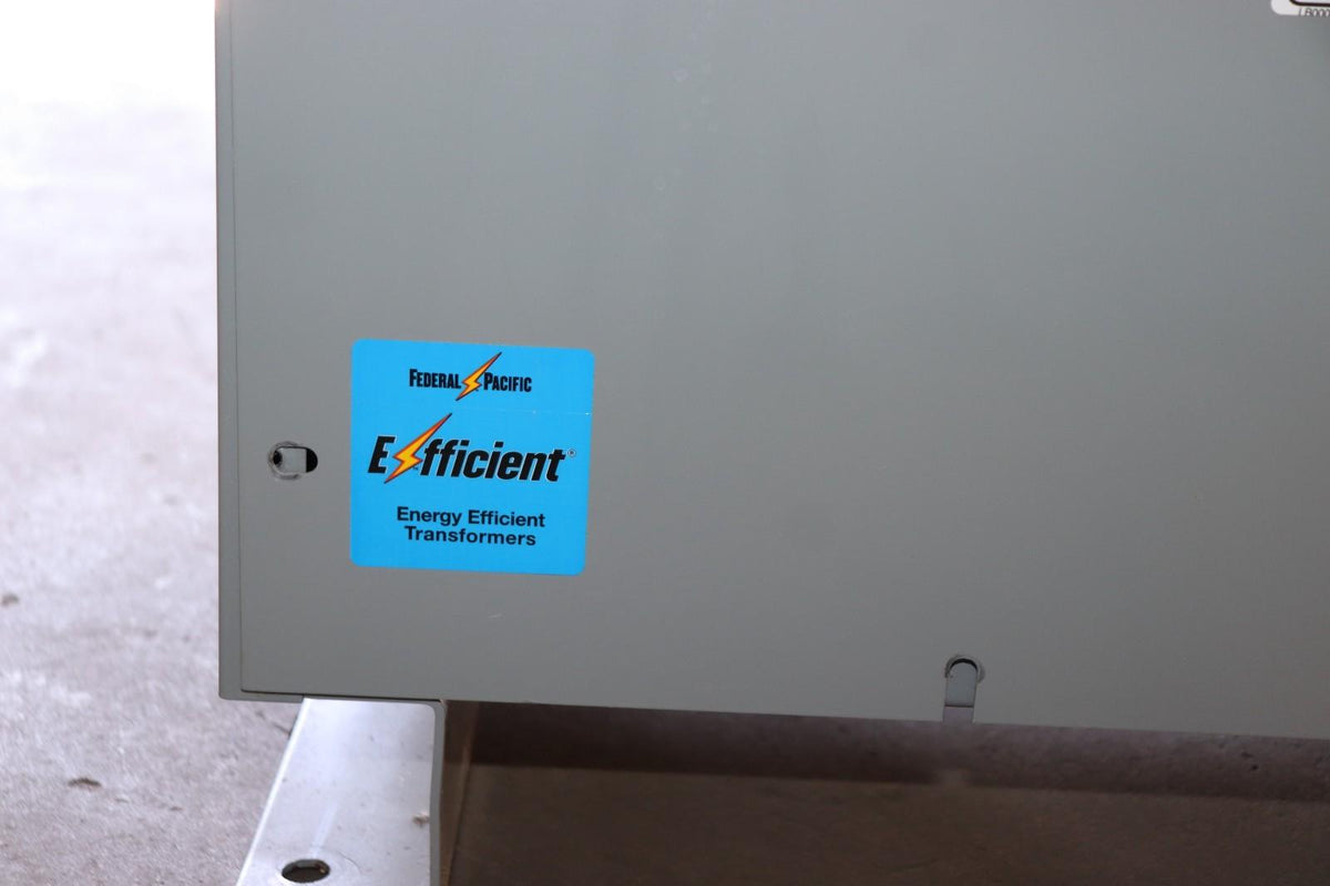 Federal Pacific 480V P 208Y/120 S 3PH Step Down T48LH2Y-45 Transformer 45KVA - Northside Material Brokers
