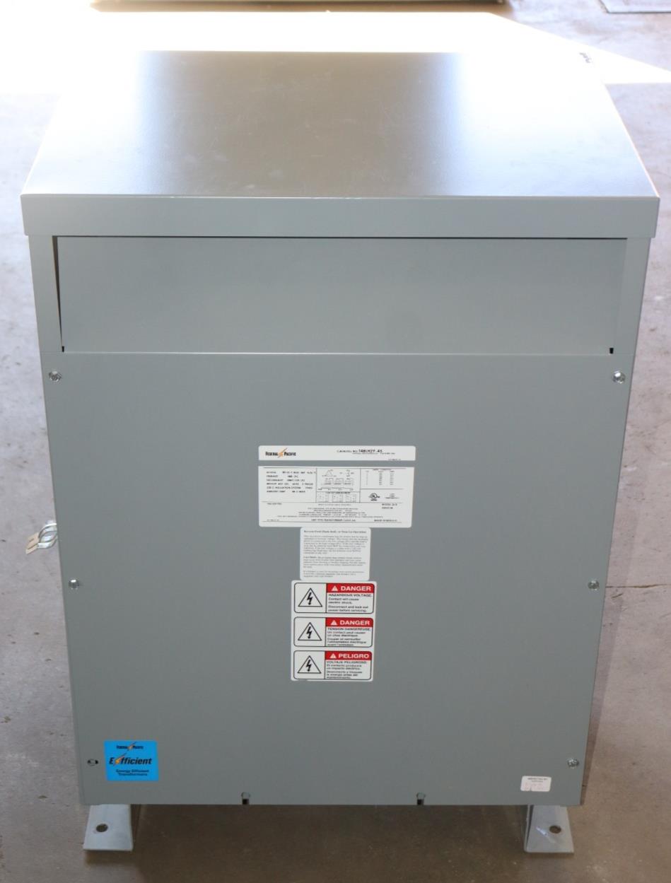 Federal Pacific 480V P 208Y/120 S 3PH Step Down T48LH2Y-45 Transformer 45KVA - Northside Material Brokers