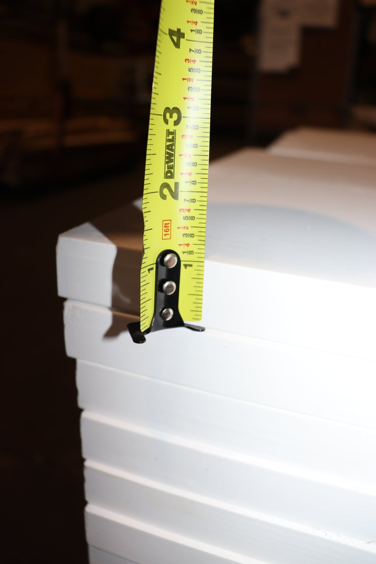 Finish Board 1 Inch x 9.25 Inch x 18 Feet, Primed 4 Sides, White, Pine - Northside Material Brokers