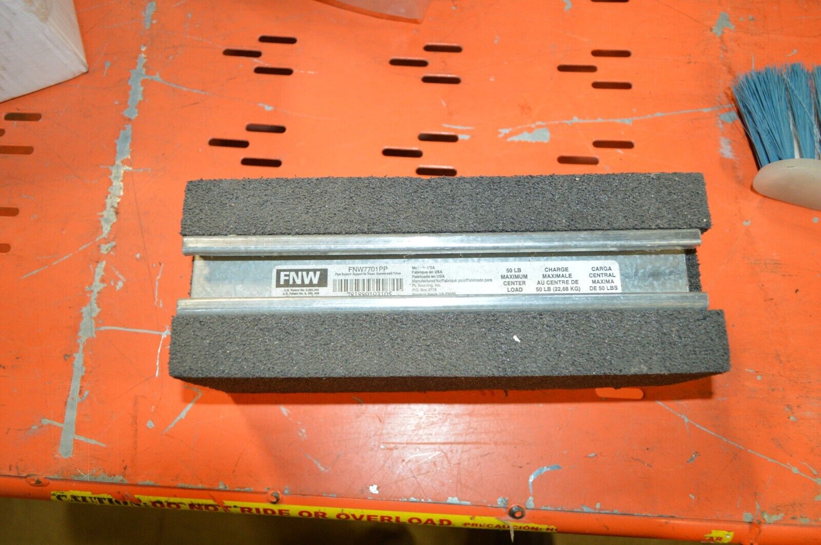 FNW 4 x 4 x 10-1/2 in. Pipe Supports, model FNW7701PP - Northside Material Brokers