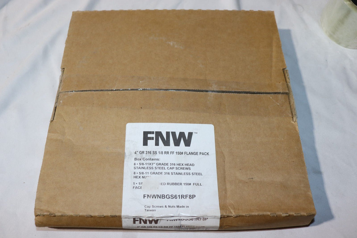 FNW FNWNBGS61RF8P Flange Accessory Pack, 4" 316 SS 150 - Northside Material Brokers