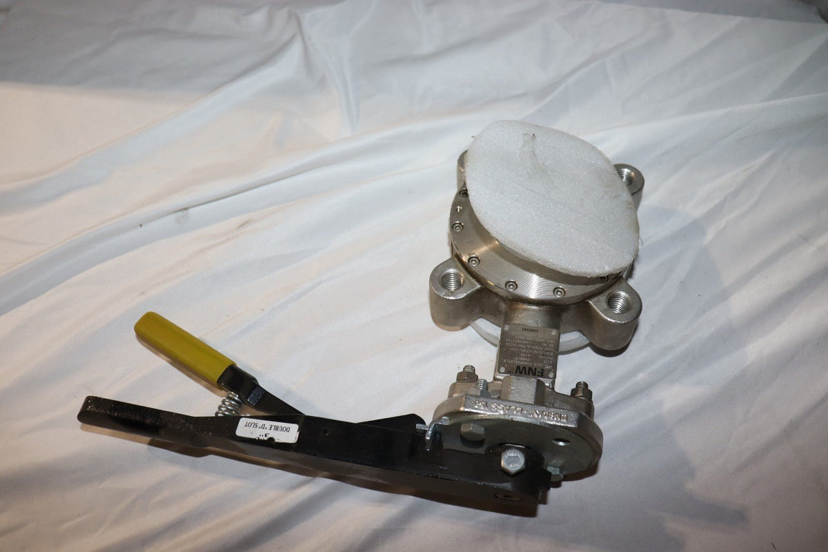 FNW HP Series 3 in Butterfly Valve w/ RPTFE Seat & Lever Handle, FNWHPA1LSTLM - Northside Material Brokers