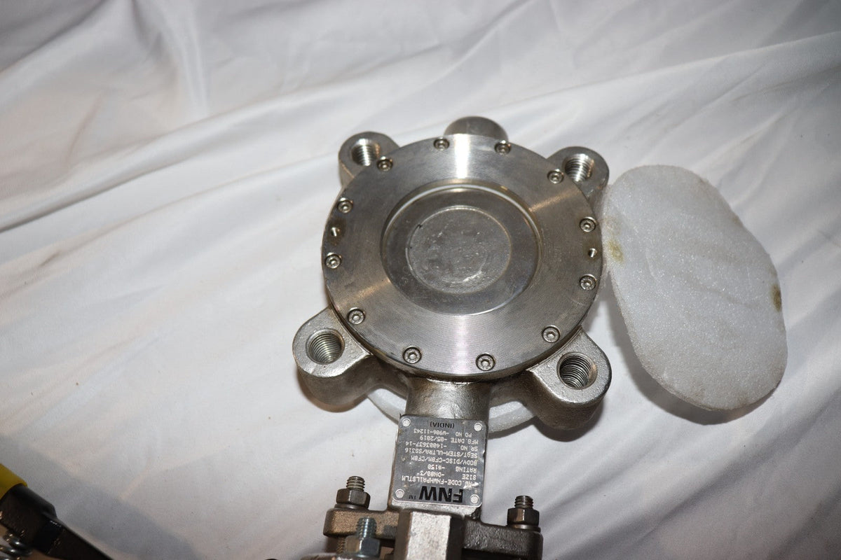 FNW HP Series 3 in Butterfly Valve w/ RPTFE Seat & Lever Handle, FNWHPA1LSTLM - Northside Material Brokers