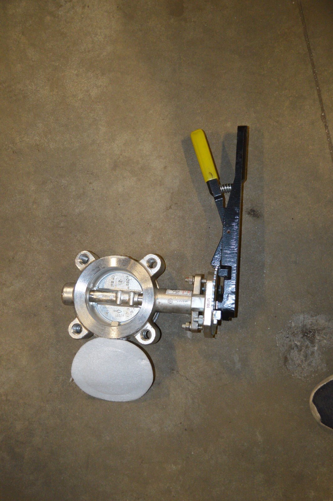 FNW HP Series 3 in Butterfly Valve w/ RPTFE Seat & Lever Handle, FNWHPA1LSTLM - Northside Material Brokers