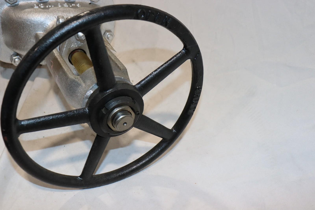 FNW Valve 6" 150 Flanged Carbon Steel Gate Valve w/ Handwheel Fig 551 WCB - Northside Material Brokers
