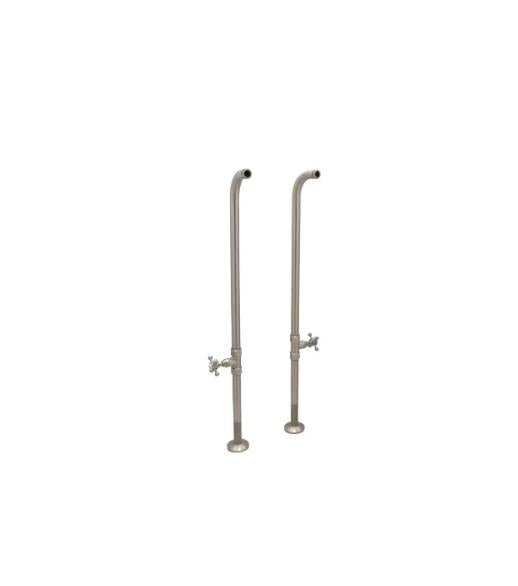 free standing Straight Supply Lines w/ stop valves, Model P0554129 - Northside Material Brokers