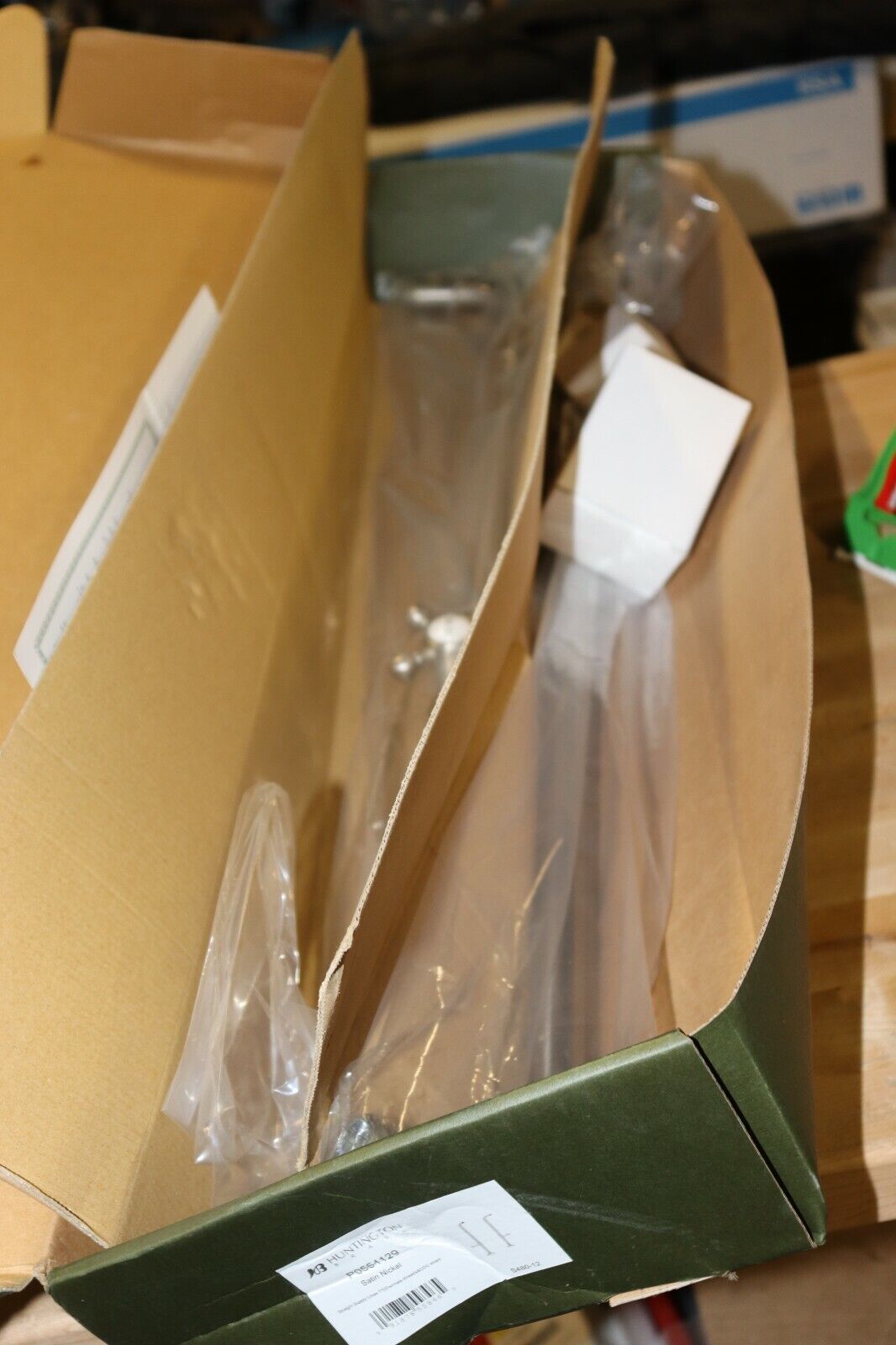 free standing Straight Supply Lines w/ stop valves, Model P0554129 - Northside Material Brokers