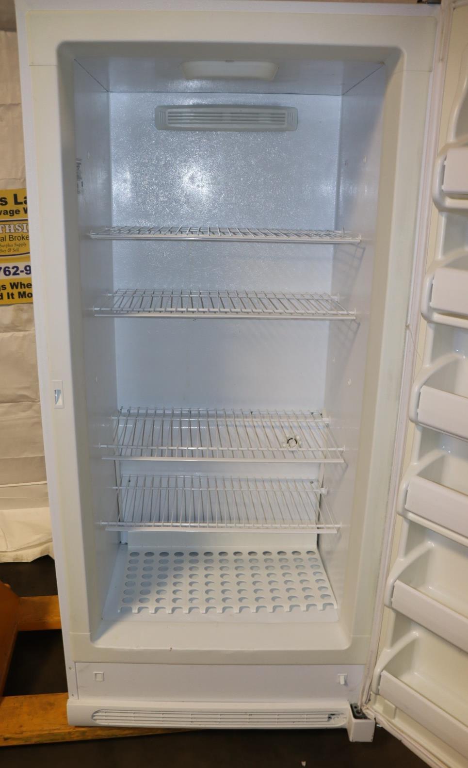 Frigidaire 20.2 Cu. Ft. Upright Freezer FFFH20F2QW, Used, Clean - Northside Material Brokers