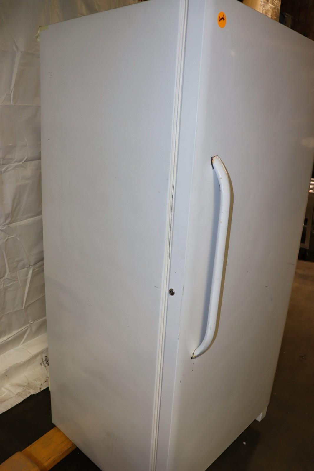 Frigidaire 20.2 Cu. Ft. Upright Freezer FFFH20F2QW, Used, Clean - Northside Material Brokers