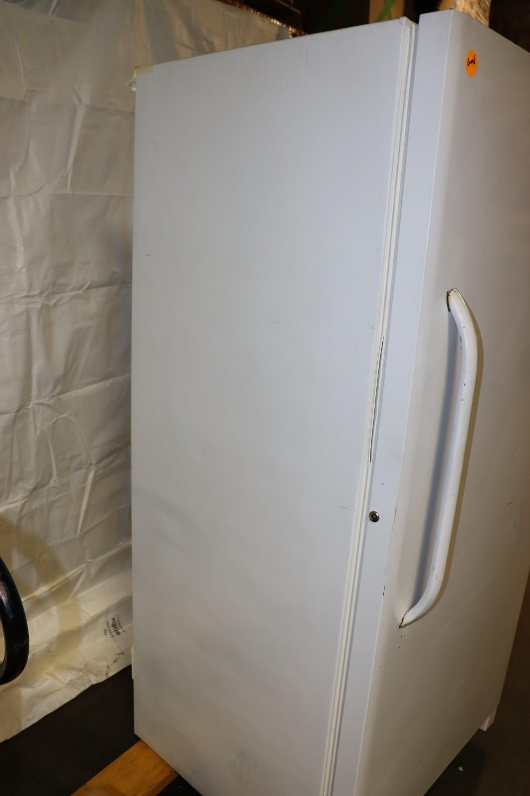 Frigidaire 20.2 Cu. Ft. Upright Freezer FFFH20F2QW, Used, Clean - Northside Material Brokers