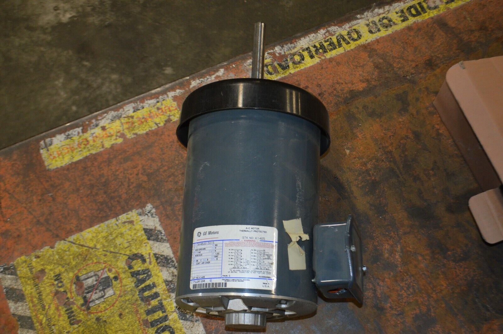 Ge Motors Model 5k48ug1301s - Northside Material Brokers