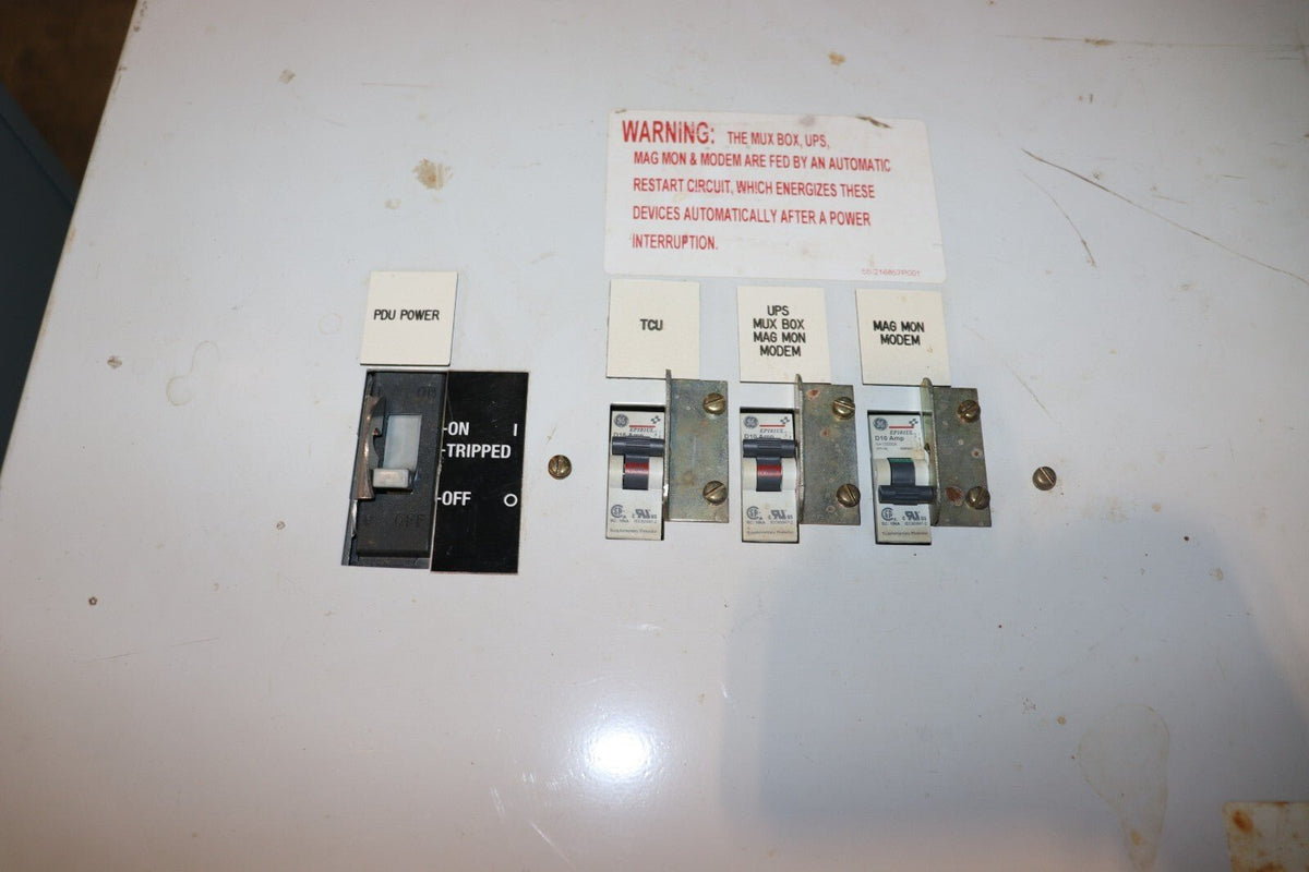 GE MR MAIN DISCONNECT Medical MAIN SYSTEM DISCONNECT PANEL, Used, Great PARTS - Northside Material Brokers