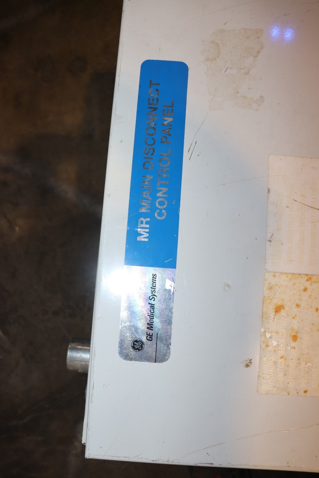 GE MR MAIN DISCONNECT Medical MAIN SYSTEM DISCONNECT PANEL, Used, Great PARTS - Northside Material Brokers