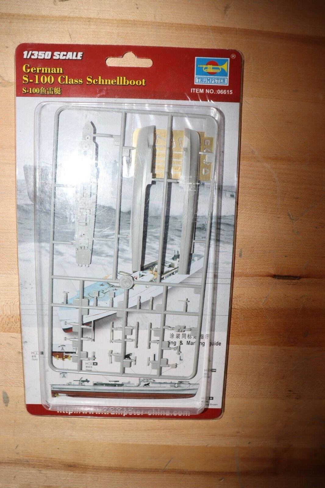German S-100 Class Schnellboot Trumpeter 1:350 No. 06615 - Northside Material Brokers