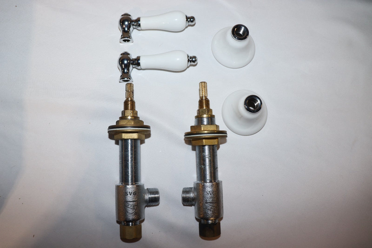 Giagni GG-10-PC Widespread Faucet, Polished Chrome, High End - Northside Material Brokers