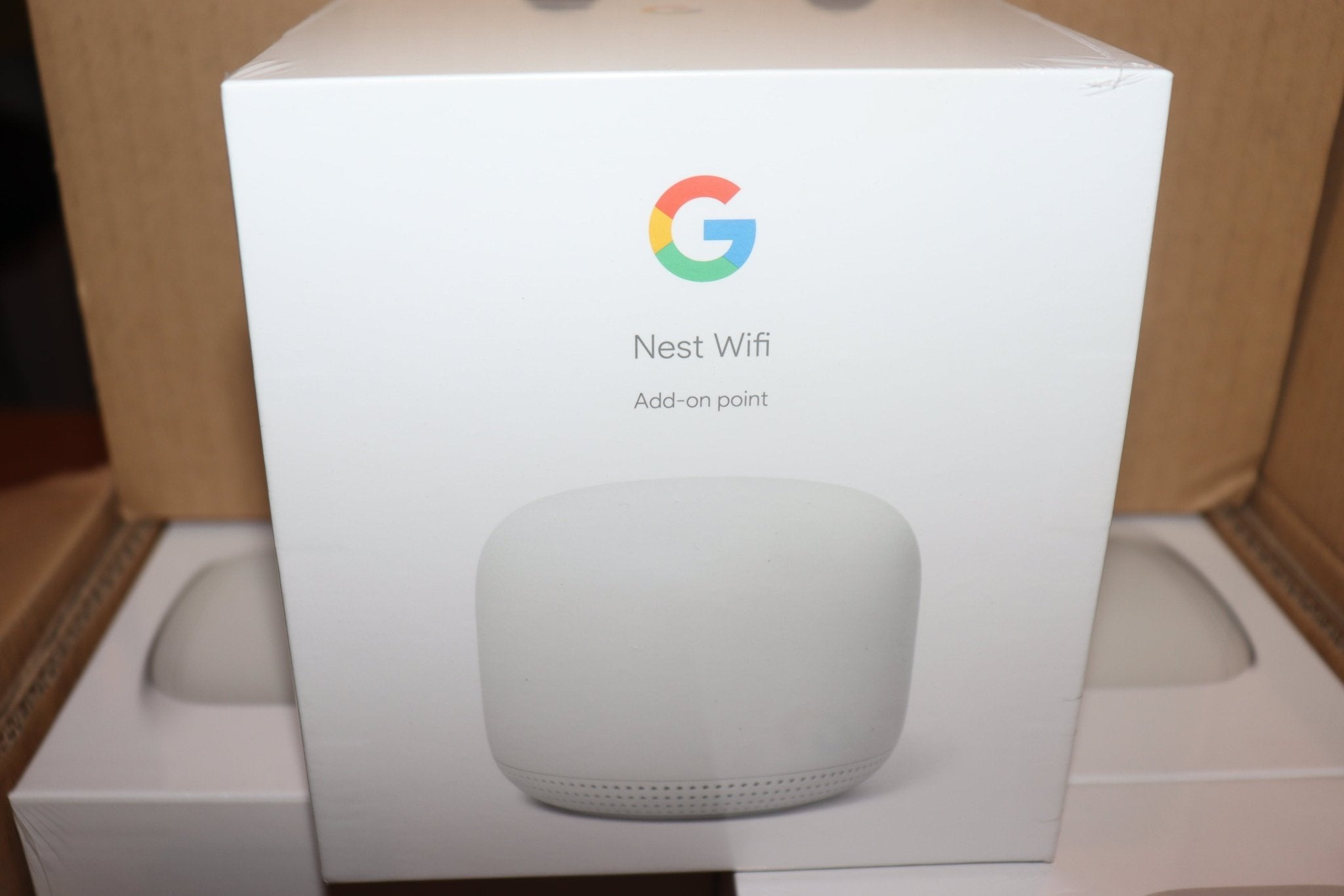 Google Nest H2E Wi-Fi Add-On Point, Snow, 2022 Model, Sealed Box - Northside Material Brokers