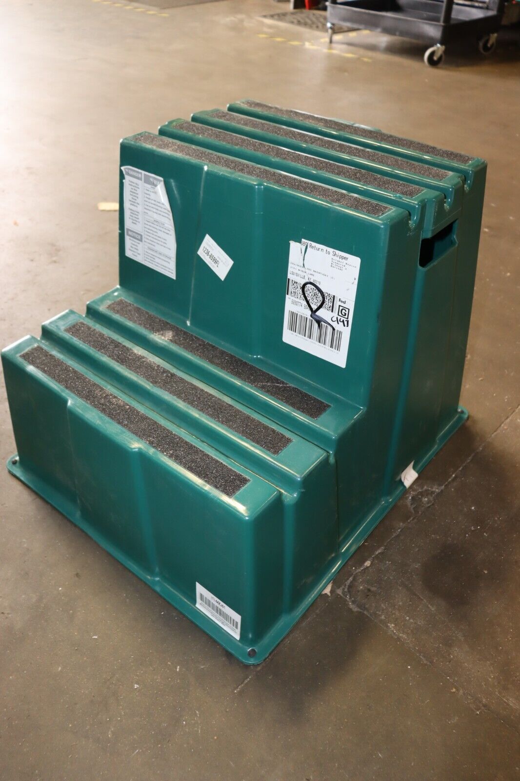 GRAINGER APPROVED Box Step: 2 Steps, 44ZJ61 - Northside Material Brokers