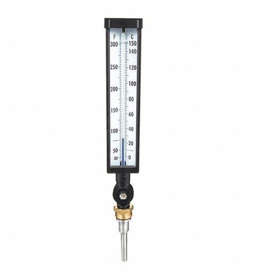 Grainger Approved Industrial Glass Thermometer ,Model 4LZP2 - Northside Material Brokers