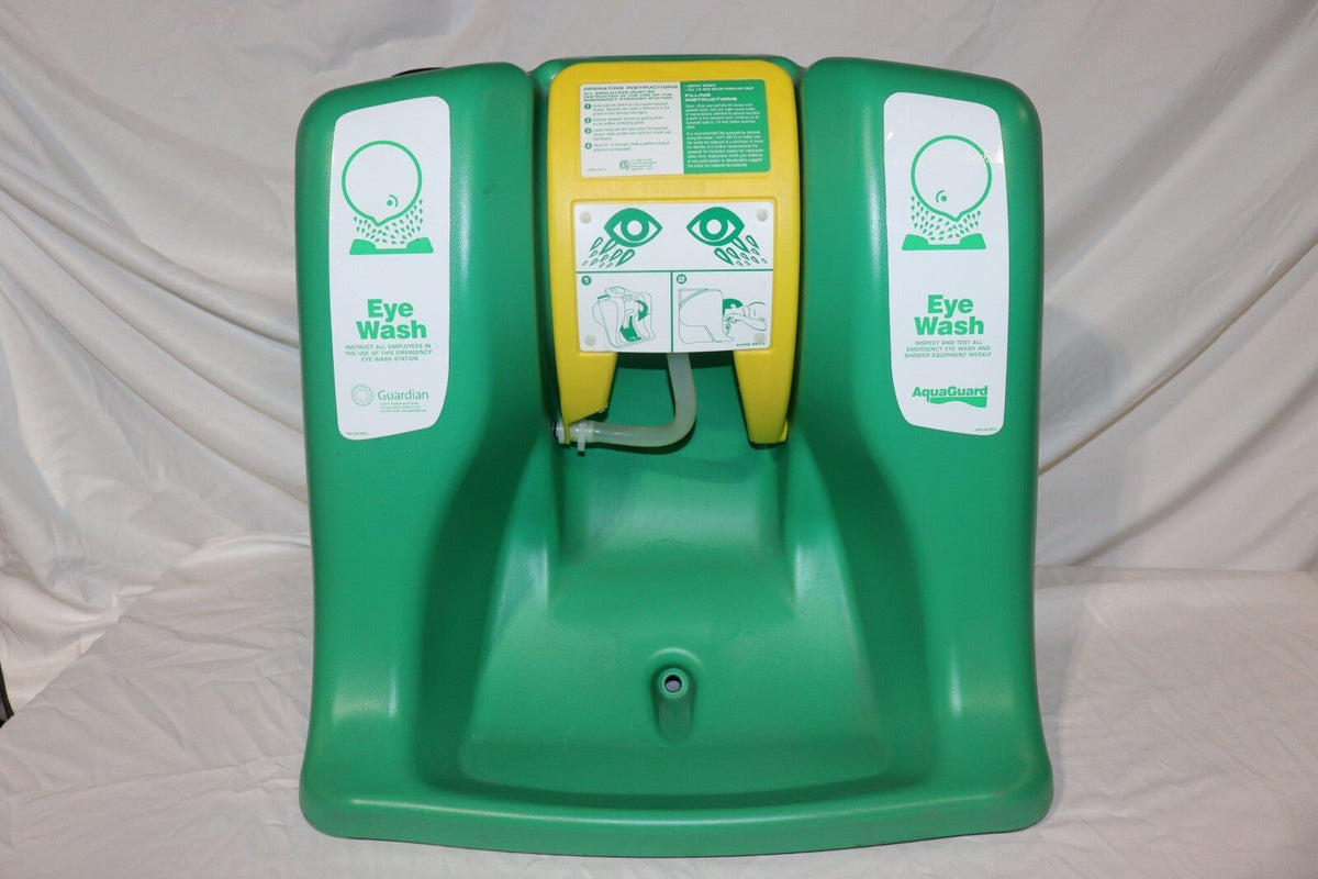 Guardian 16 Gallon G1540 Mobile Eyewash Station, Used, Clean - Northside Material Brokers